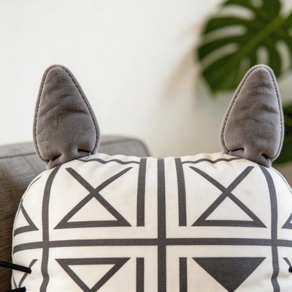 Cute & Cozy | Cotton Material | Playful Home Decor | Perfect Gift for Cat Lovers | Adorable Cat Ears Design