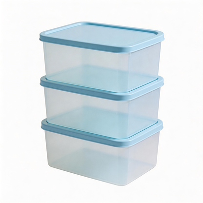Functional & Stylish | Plastic Material | Compact Home Storage | Ideal Gift for Organizing Enthusiasts | Soft Blue Design